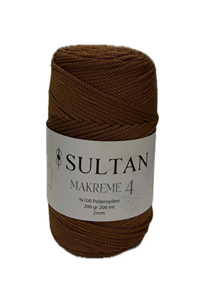 hobi dünyası evim 1 Piece Sultan Macrame 4 Strands 200 Grams 200 Meters 2 mm ...