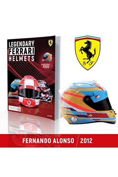 Centauri Sigilat- Fernando Alonso – 2012 SCHUBERTH SF1- Colectia Casti F1 FER...