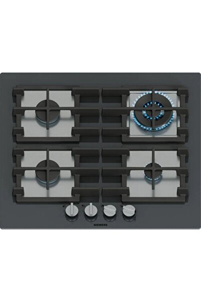 Siemens EP6A8HI40 Ocak Ankastre Gazlı Sert Cam Antrasit Gri