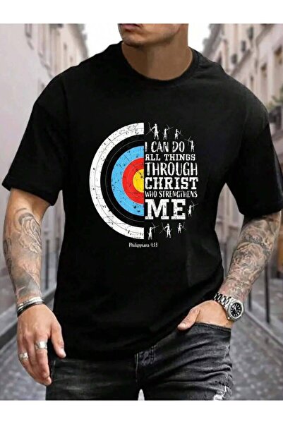 23ERVA 100% Cotton Cute Archery Shirts Women Girls Gifts Men Boys Men's Black...