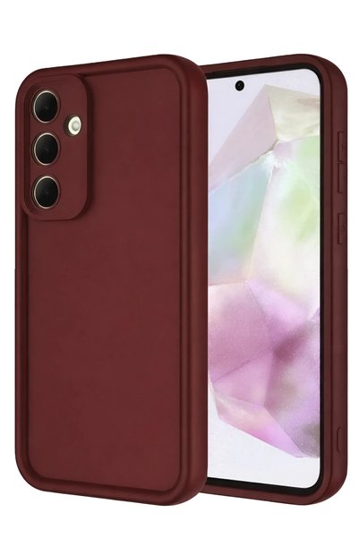New Face Aconcept Galaxy A56 Case Viera Silicone (61057) - Burgundy