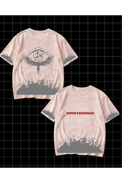 Toum Anime Naruto Mangekyou Sharingan T-shirt sa štampanjem, periva, vintage,...