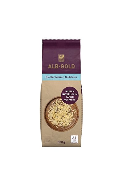 Alb-Gold Paste Orzo fără ou 500gr Alb Gold Bio