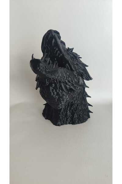 VALERM 3D Ejderha Game of Thrones Dragon ( 18cm ) | Dekoratif Fantastik Heykel | Koleksiyon