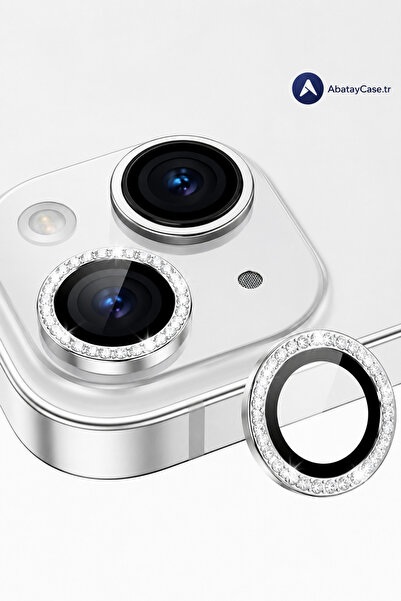 AbatayCase.tr iPhone 13 / 13 Mini Compatible Stone Camera Lens Protective Gla...