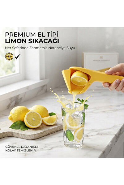 LOREND YENİ NESİL KATLANABİLİR PREMİUM LİMON SIKACAĞI TAM ETKİLŞ
