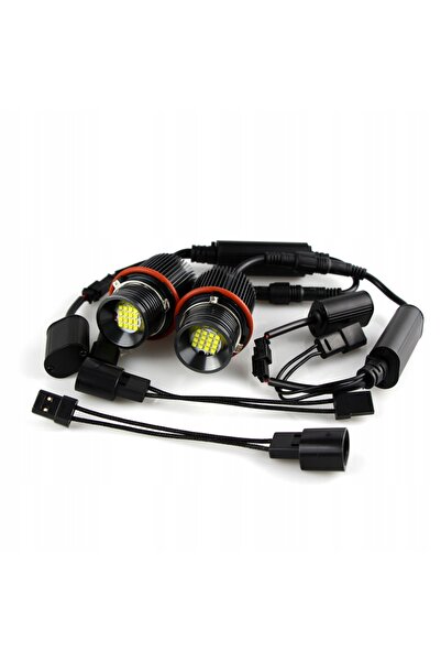 BDstore25 2 BUCĂȚI BUCĂLĂȚI LED INELARE DE SEMNALIZARE PENTRU BMW 160W pentru...
