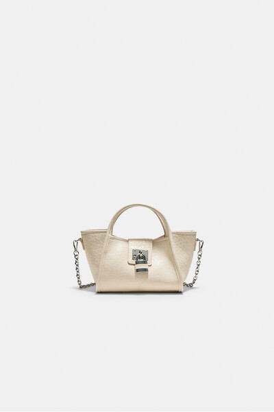 Stradivarius Kilit detaylı mini çapraz askılı çanta
