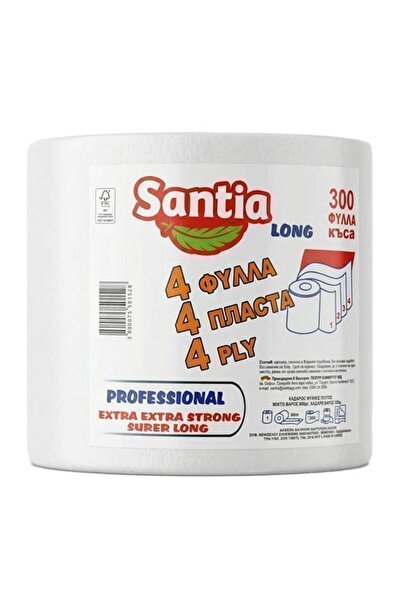 King SANTIA LONG ΧΑΡΤΙ ΚΟΥΖΙΝΑΣ 4φυλλο 950gr. - (300 ΦΥΛΛΑ)