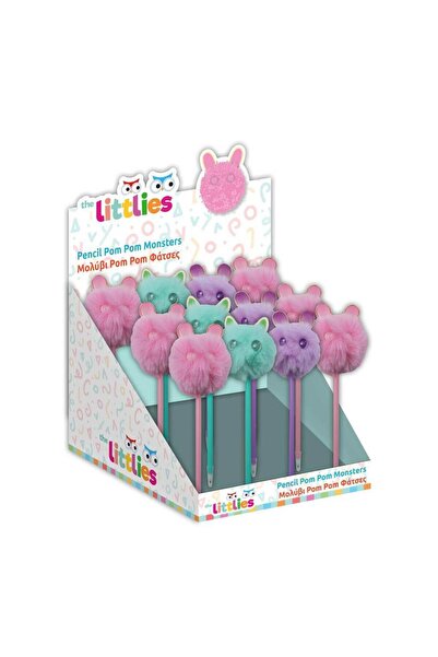 OEM ΜΟΛΥΒΙ POMPOM 3ΧΡΩΜ THE LITTLIES ΦΑΤΣΕΣ