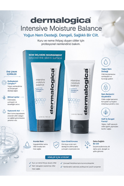 Dermalogica Kuru ve Yıpranmış Cildin Doğal Elastikiyetini Arttırıcı ve Cilt B...