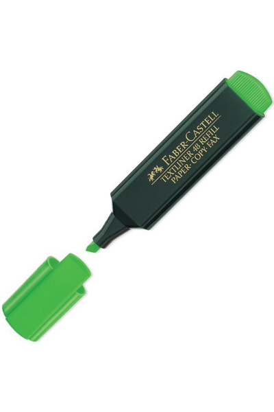 Faber-Castell Yayınları Faber-Castell Highlighter Green 15 48 63 10