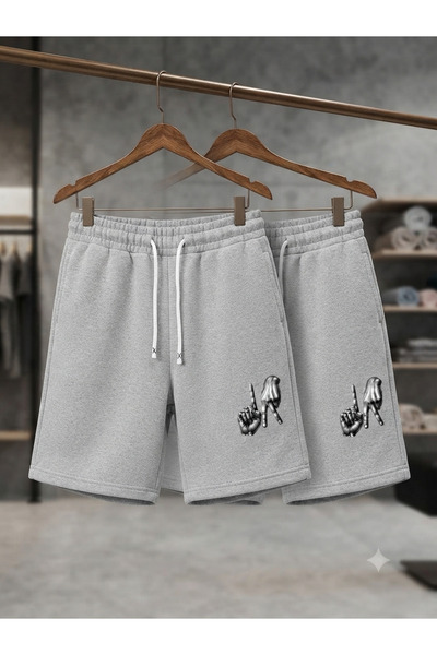 CLOTHES33 2-DELJENE SPORTSKE KRATKE HLAČE, TANKE, LJETNE, UPISUJUĆE ZNOJ, SA ...