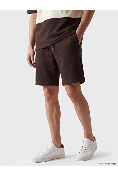 LC Waikiki Trendlucky Regular Fit Men's Shorts with Difference in Color