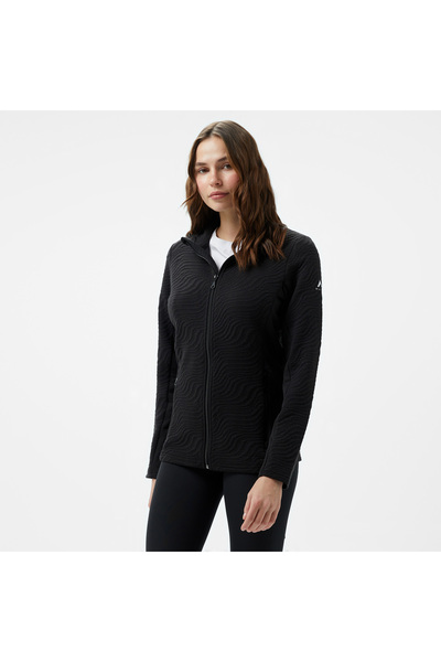 Mc Kinley Havina Ii Fz Women's Black Casual Sweatshirt