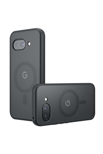 Techsuit Husă pentru Google Pixel 9a, PureFrost MagSafe, negru mat - negru mat