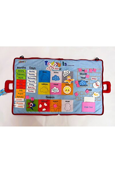 Jolly Baby Carte educativa paturica " 4 ANOTIMPURI" Montessori Jollybaby 8242J-4 pliabila