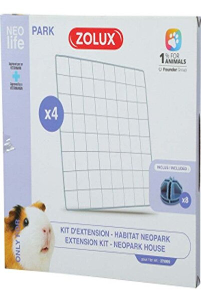 Zolux Extension Kit With 4 Mesh Panels For Neolife Guinea Pig Neopark