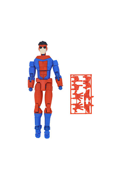Choice1 comic color 3D Printed Articulated Invincible Mark Action Figure Mult...