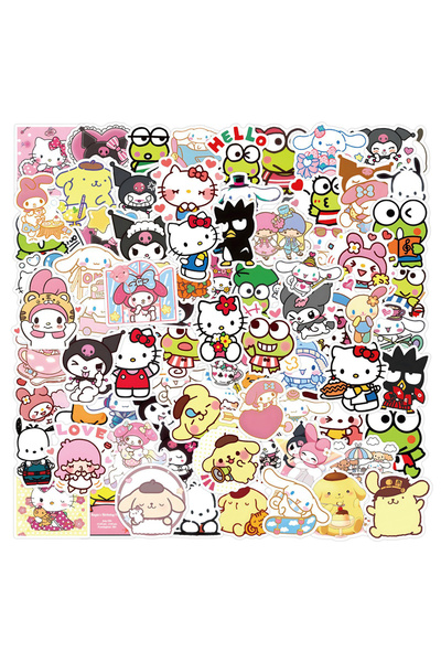 Choice 100PCS 10/50/100/200pcs Sanrio Series Kuromi My Melody Cinnamoroll Car...