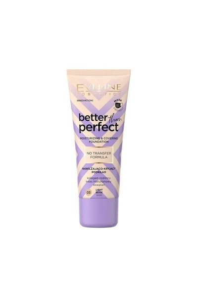 Eveline Fond de ten Better Than Perfect Moisturizing & Covering Foundation, 0...
