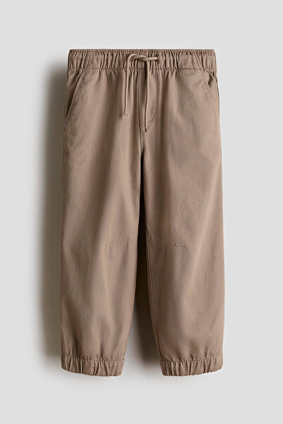 H&M Pamuklu Gabardin Jogger Pantolon