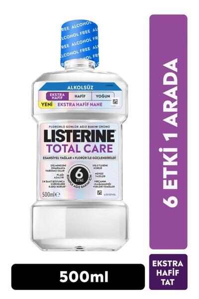 Listerine Total Care Ekstra Hafif Tat Alkolsüz 500 Ml