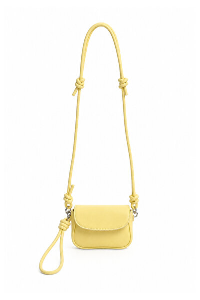 Adelina Bags Shoulder Bags - Yellow - Faux leather