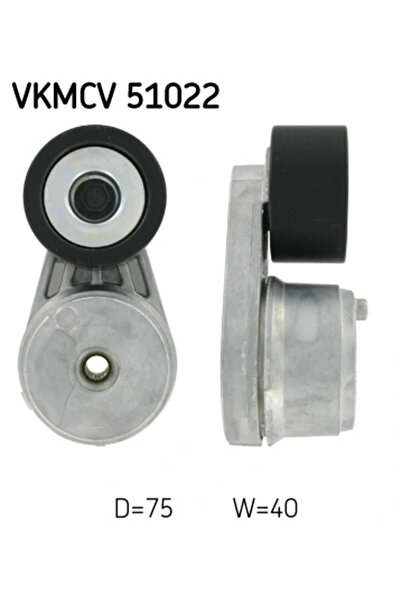 SKF Intinzator Curea, Curea Distributie Vkmcv51022 Mercedes-Benz Citaro/Econic