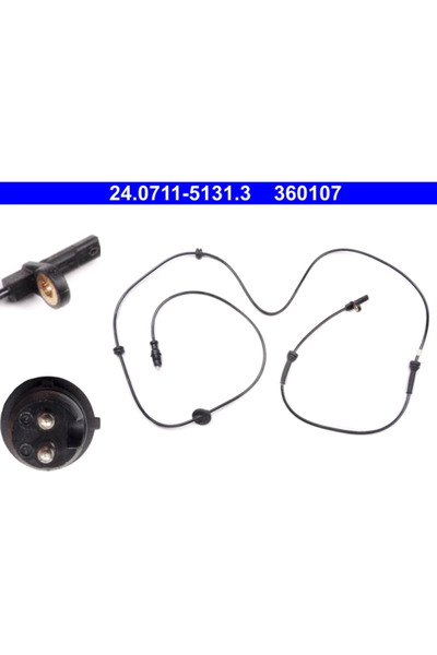 Ate Senzor,Turatie Roata 24.0711-5131.3 Fiat Doblo
