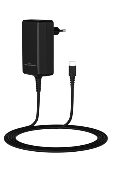 POWERTECH Καθολικός φορτιστής φορητού υπολογιστή USB-C 65W με αποσπώμενο καλώ...