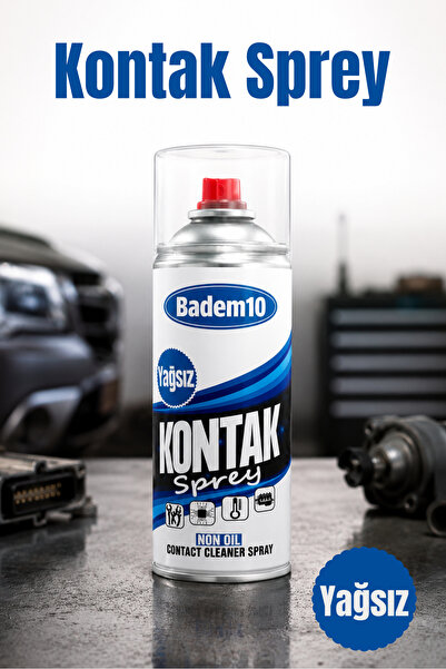 Badem10 Yağsız Kontak Spreyi 400 ml | Elektrik ve Elektronik Kontak Temizleyici