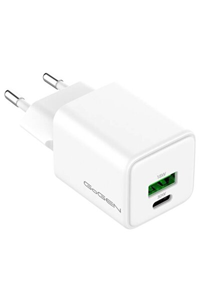 Gogen Încărcător de rețea ACHPDQ230W01, 1xUSB-C / 30W, 1xUSB-A / 18W, încărca...