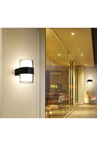 Eco Lounge 1 Piece Noas Yl83 2002 Troya Led Decorative Sconce 10W 3200K Daylight