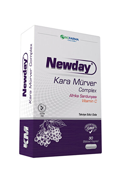 Rcfarma Newday Kara Mürver Complex 30 Kapsül