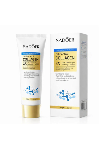 Belora Cleanser cu Colagen pentru Controlul Sebumului, 100 g, pentru ten gras