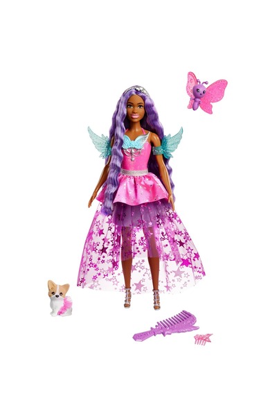 Barbie Papusa Barbie, Fairytale Pets, Brooklyn A Touch of Magic, 30 cm