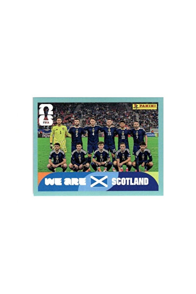 Panini FIFA World Cup 2026 Dünya Kupası Scotland SCO 13 Sticker