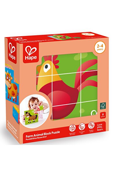 Hape Puzzle Ferma Animalelor
