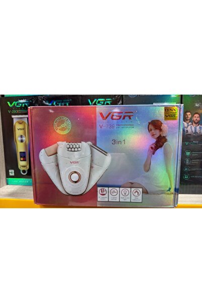 VGR جهاز إزالة الشعر الاحترافي Voyager V-739 متعدد الوظائف، ويتميز بلونه الأب...