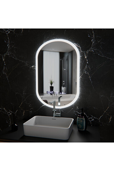 DIGITAL Merchandise Oglinda LED Ovala, 50x80cm, Lucia Senzor Marcello, Lumina...
