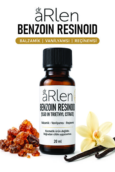 Benzoin Resinoid %50 TEC 20 ml Benzoin Reçinesi Amber Vanilya Parfüm Hammaddesi