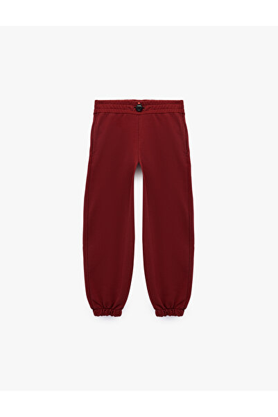 Koton Basic Oversize Jogger Sweatpants with Elastic Waist and Pockets