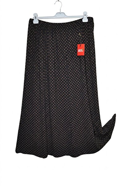 elma abone Plus Size Pigment1 Combed Cotton Elasticated Maternity Skirt