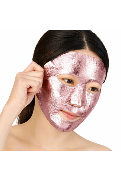 JMsolution Collagen PDRN Firming Rose Gold Foil Mask 10 Adet (10 × 28 ml) – K...