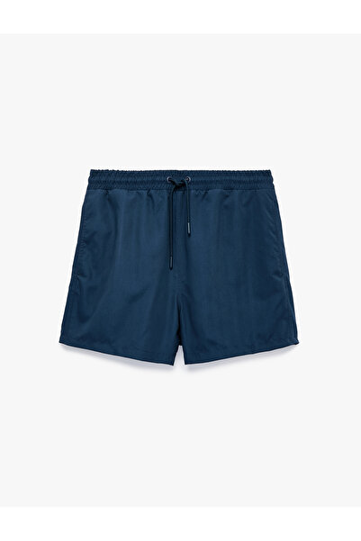 Koton Pantaloni scurți de baie cu șireturi în talie