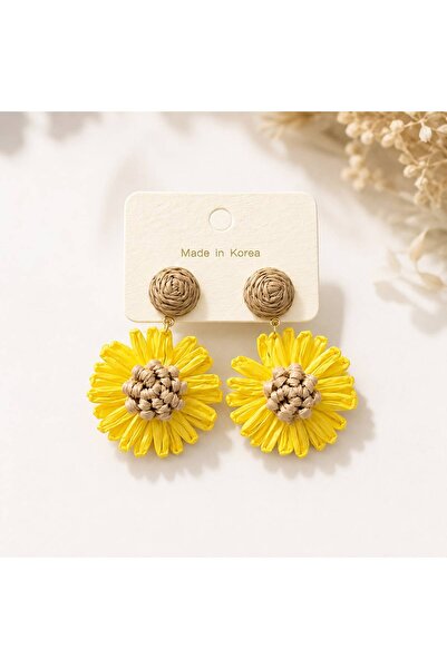 EMKSHOP Wicker Stylish Earrings