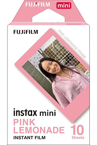 Instax فيلم فوجي فيلم ميني بينك ليمونيد - حدود زخرفية (10 لقطات) - الفيلم فقط