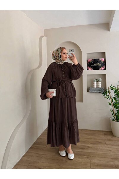 Rose DİSA ETEKLİ İKİLİ ALT ÜST TAKIM