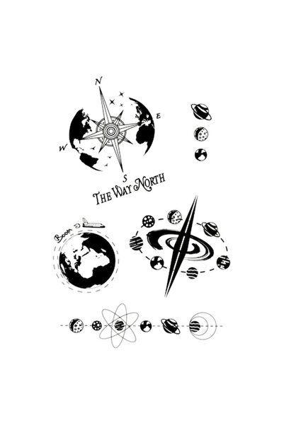 FlashTattoosRomania Tatuaj Temporar, Tatuaje Flash România, Univers Geometric...